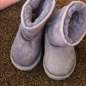 Purple uggs size 8